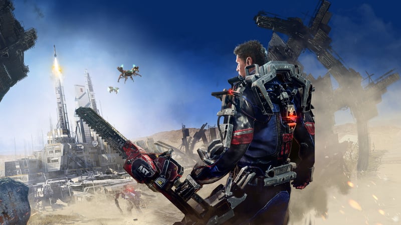 Official cover for The Surge on PlayStation