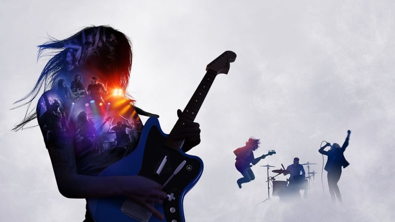 Official cover for Rock Band 4 on PlayStation