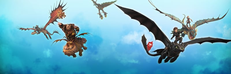 Official cover for School of Dragons: How to Train Your Dragon on Steam