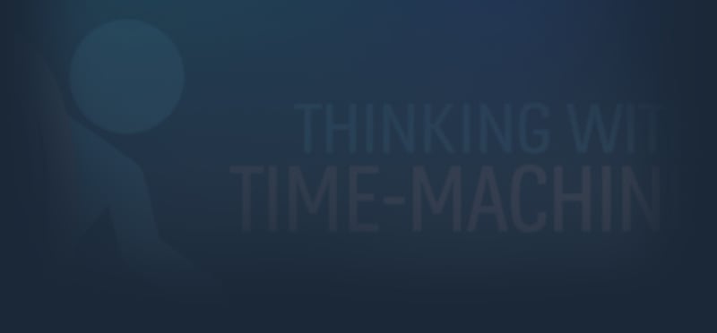 Official cover for Thinking with Time Machine on Steam