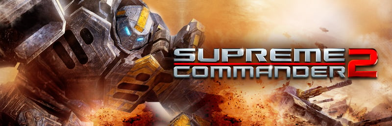 Official cover for Supreme Commander 2 on Steam