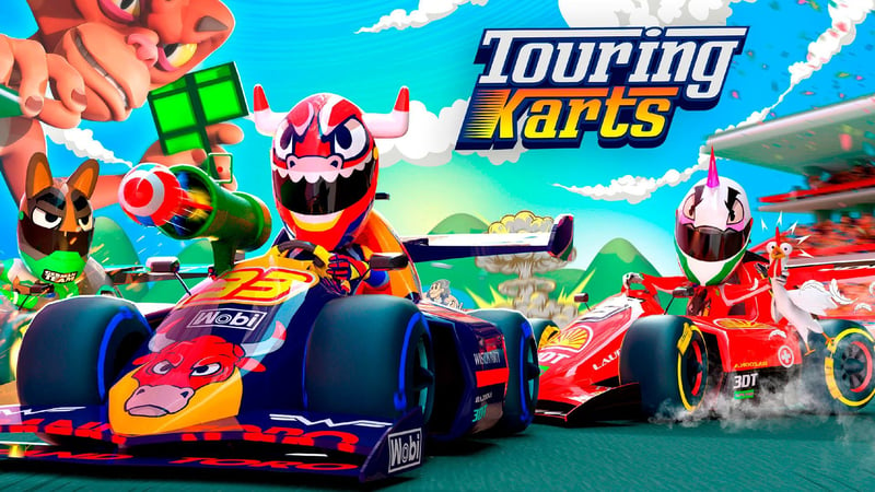 Official cover for Touring Karts on PlayStation