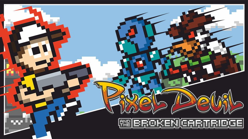 Official cover for Pixel Devil and the Broken Cartridge on PlayStation