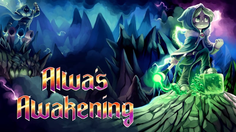 Official cover for Alwa's Awakening on PlayStation