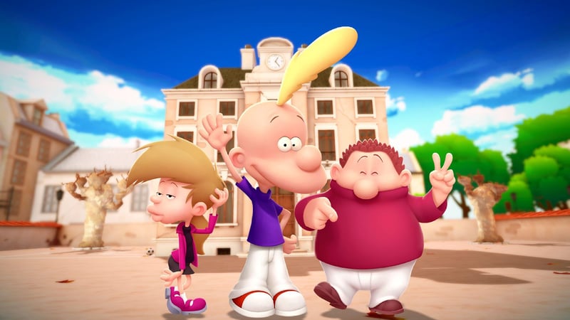 Official cover for Titeuf: Mega Party on PlayStation