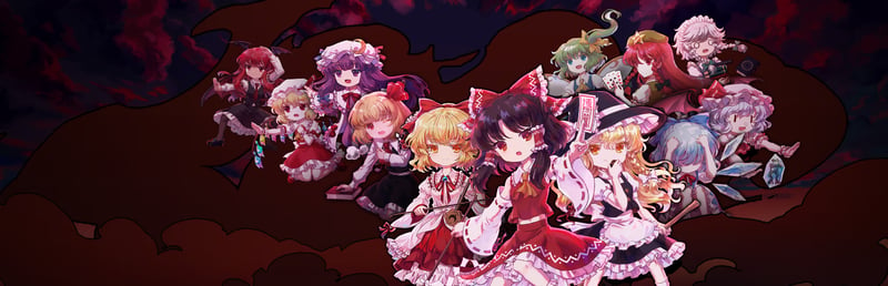 Official cover for Touhou Blooming Chaos -东方华彩乱战- on Steam