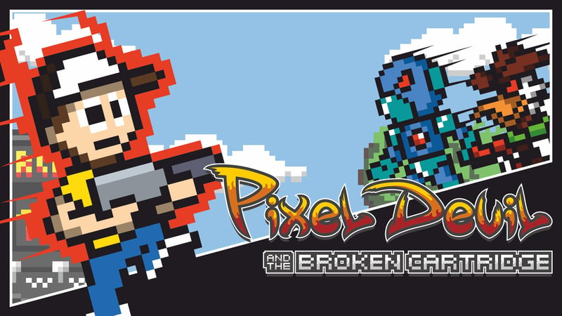 Official cover for Pixel Devil and the Broken Cartridge on XBOX