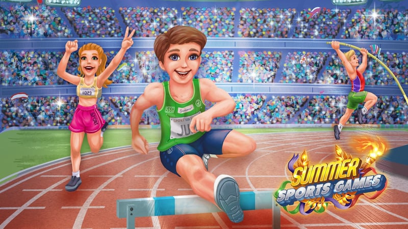 Official cover for Summer Sports Games on PlayStation