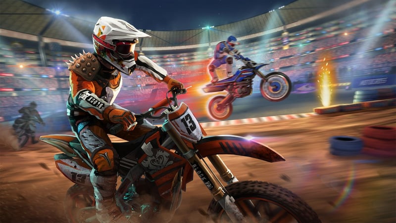 Official cover for MX Nitro: Unleashed on PlayStation
