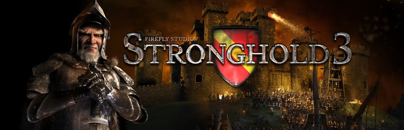 Official cover for Stronghold 3 on Steam