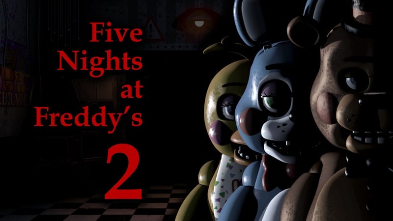 Official cover for Five Nights at Freddy's 2 on PlayStation