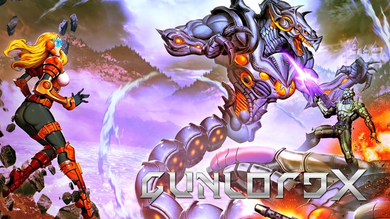 Official cover for Gunlord X on PlayStation