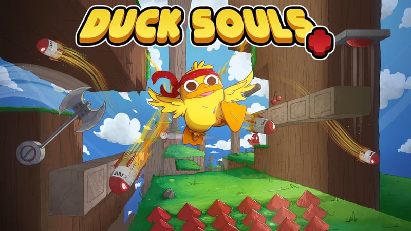 Official cover for Duck Souls+ on PlayStation