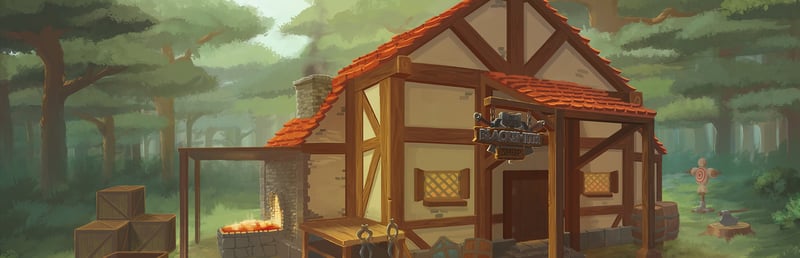 Official cover for My Little Blacksmith Shop on Steam