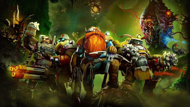 Official cover for Deep Rock Galactic on XBOX