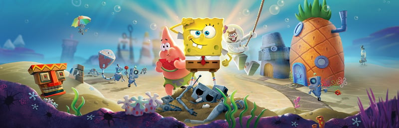 Official cover for SpongeBob SquarePants: Battle for Bikini Bottom - Rehydrated on Steam