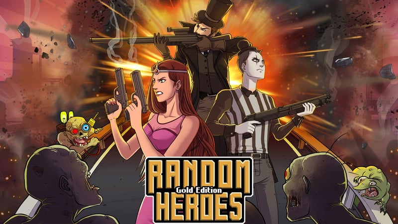 Official cover for Random Heroes: Gold Edition on PlayStation