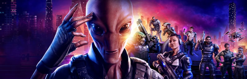 Official cover for XCOM: Chimera Squad on Steam