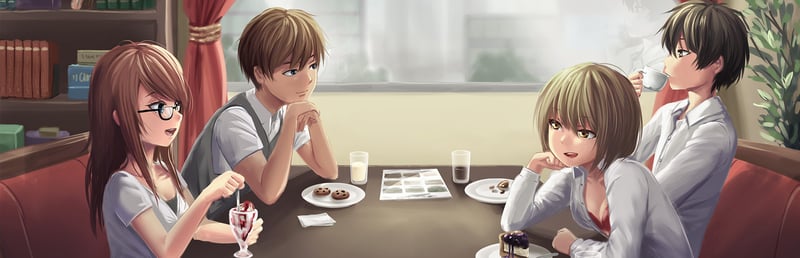 Official cover for Paizuri Fantasies Kinetic Novel on Steam