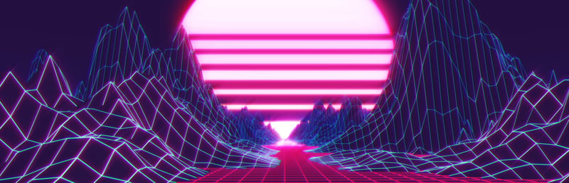 Official cover for Retrowave on Steam
