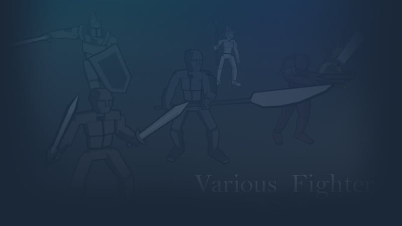 Official cover for various fighters on Steam