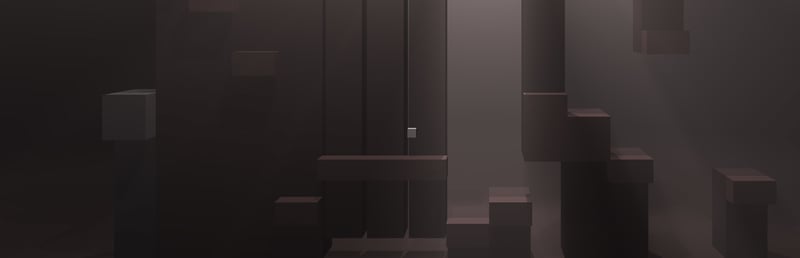Official cover for .fall on Steam