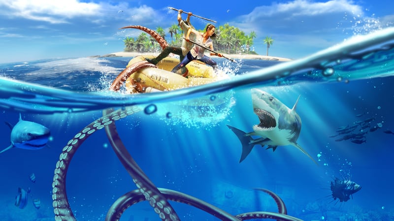 Official cover for Stranded Deep on XBOX