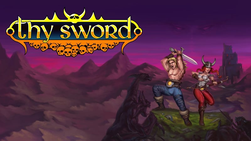 Official cover for Thy Sword on PlayStation