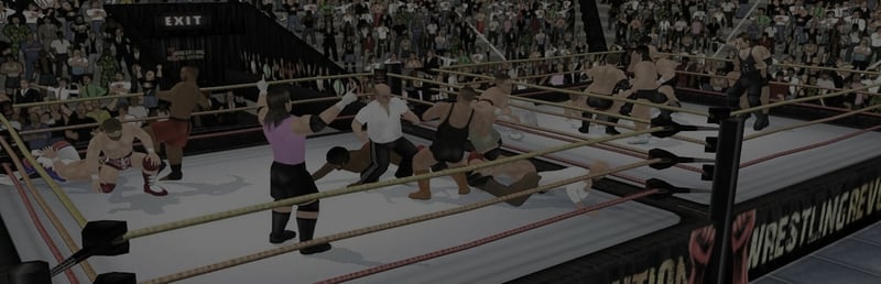 Official cover for Wrestling Revolution 3D on Steam