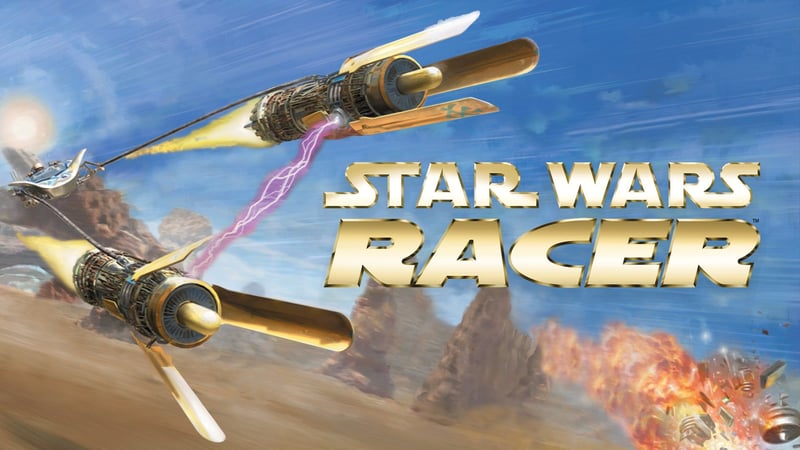 Official cover for Star Wars Episode I: Racer on PlayStation