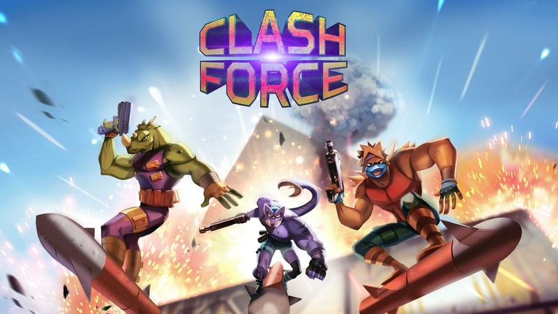 Official cover for Clash Force on PlayStation