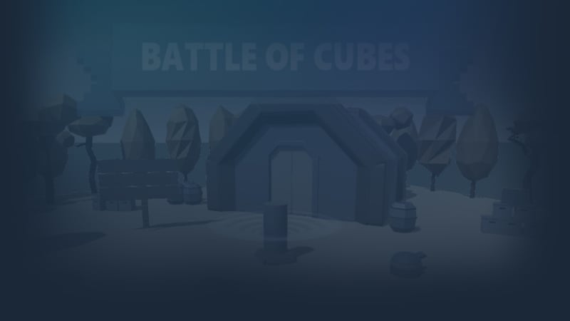 Official cover for Battle of cubes on Steam