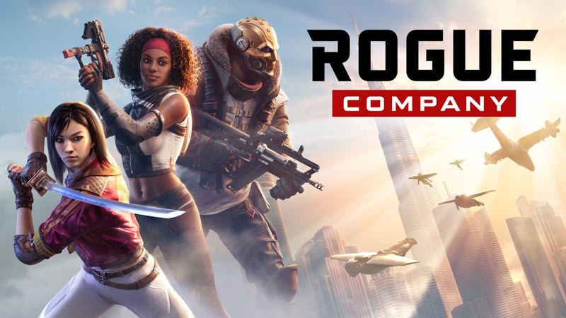 Official cover for Rogue Company on PlayStation