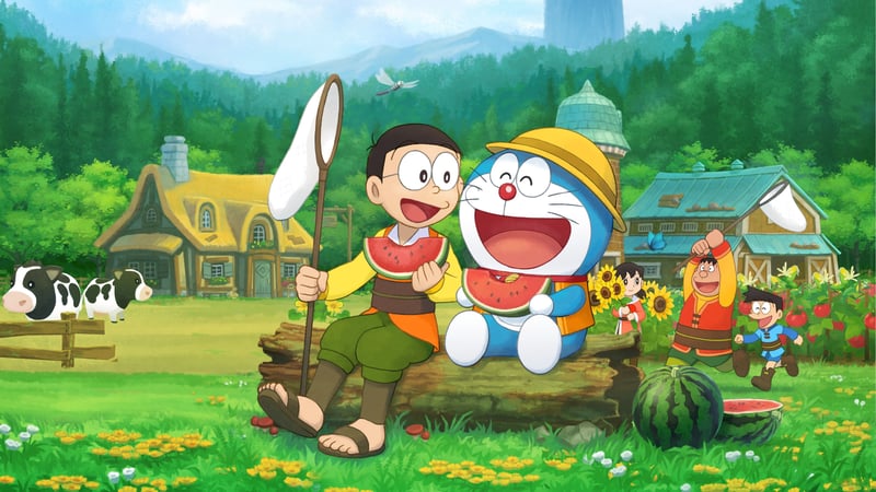 Official cover for DORAEMON STORY OF SEASONS on PlayStation