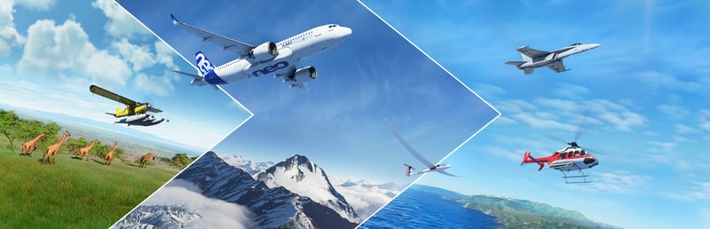 Official cover for Microsoft Flight Simulator on Steam