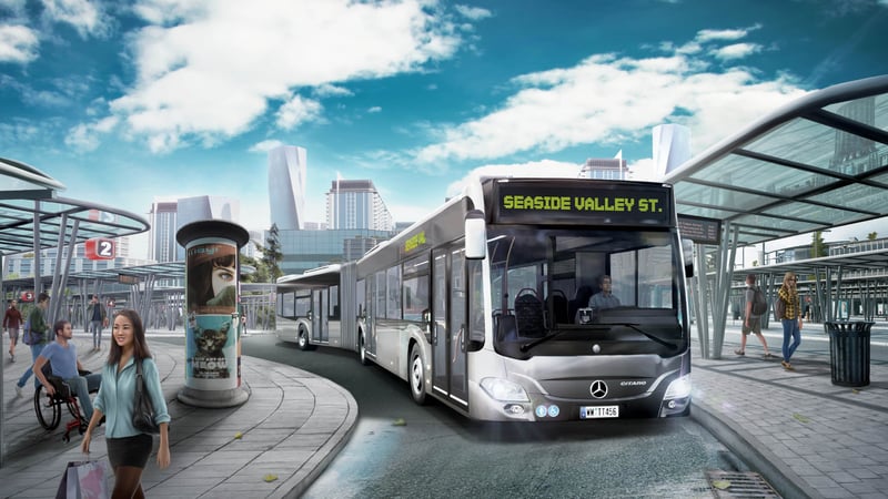 Official cover for Bus Simulator on XBOX