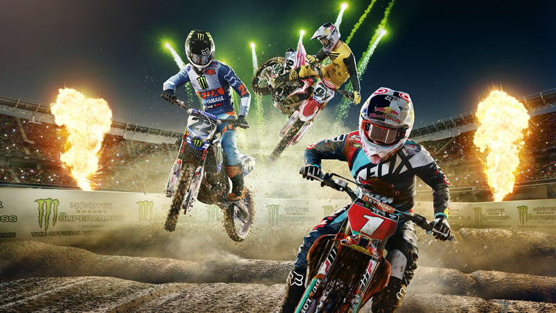 Official cover for Monster Energy Supercross - The Official Videogame on XBOX