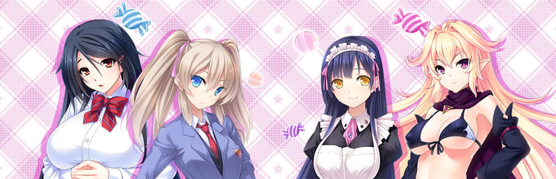 Official cover for Delicious! Pretty Girls Mahjong Solitaire on Steam