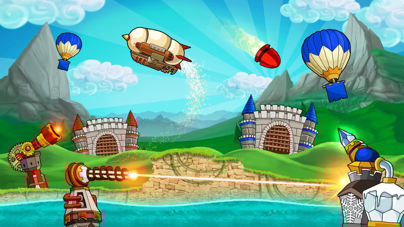 Official cover for Cannon Brawl on XBOX