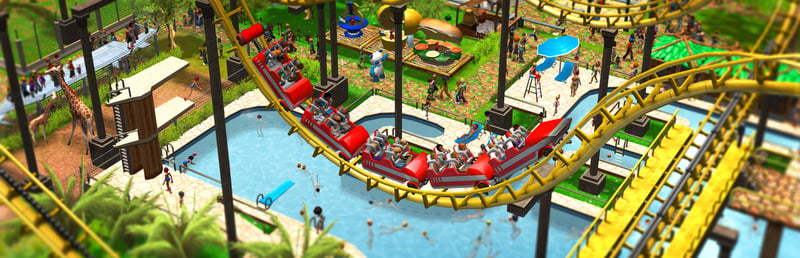 Official cover for RollerCoaster Tycoon® 3: Complete Edition on Steam