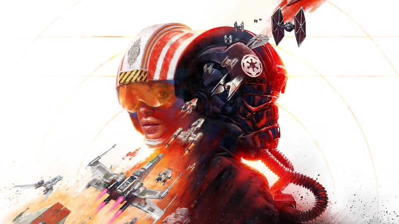 Official cover for STAR WARS™: Squadrons on XBOX