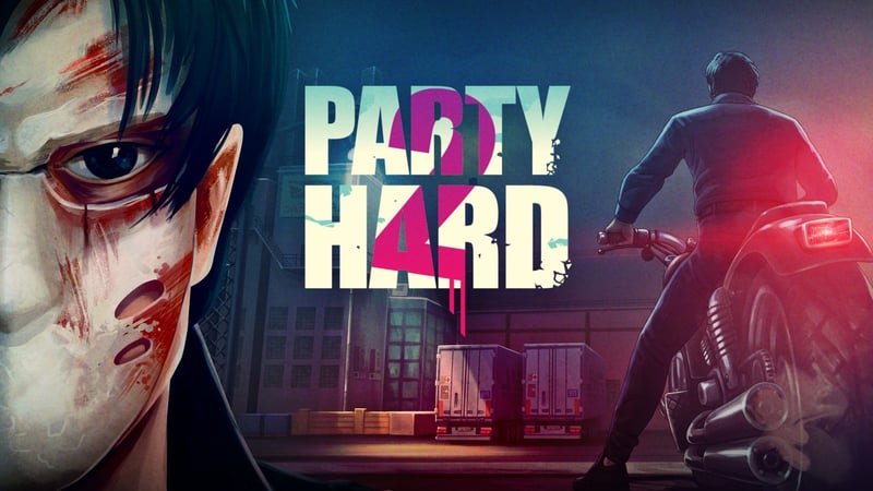 Official cover for Party Hard 2 Trophy Set on PlayStation