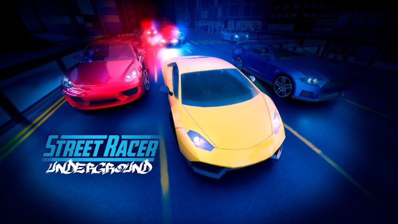 Official cover for Street Racer Underground on PlayStation