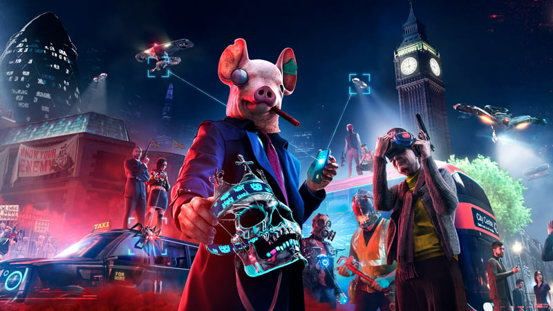 Official cover for Watch Dogs: Legion on XBOX