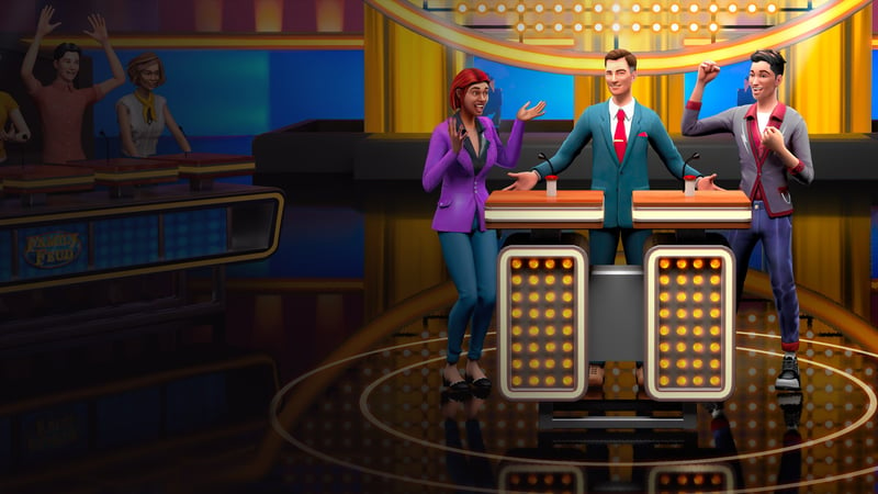 Official cover for Family Feud on PlayStation