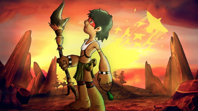 Official cover for Aritana and the Harpy's Feather on XBOX