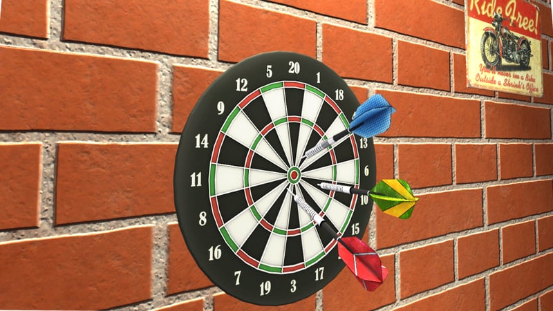 Official cover for Darts on PlayStation