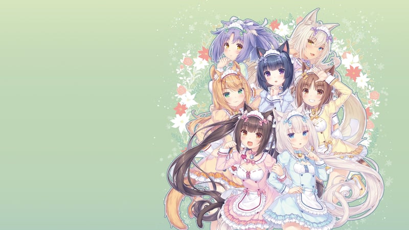 Official cover for Nekopara Vol.4 on PlayStation