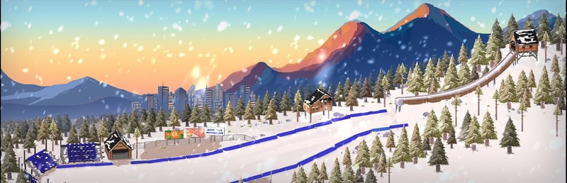 Official cover for Ultimate Ski Jumping 2020 on Steam