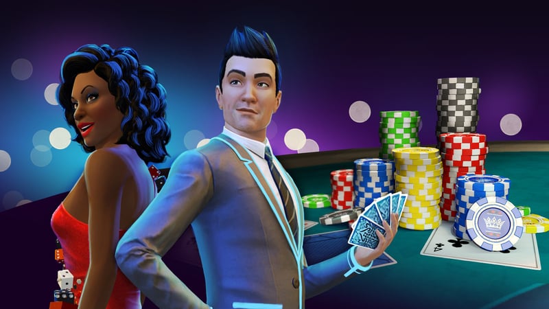 Official cover for The Four Kings Casino and Slots on XBOX